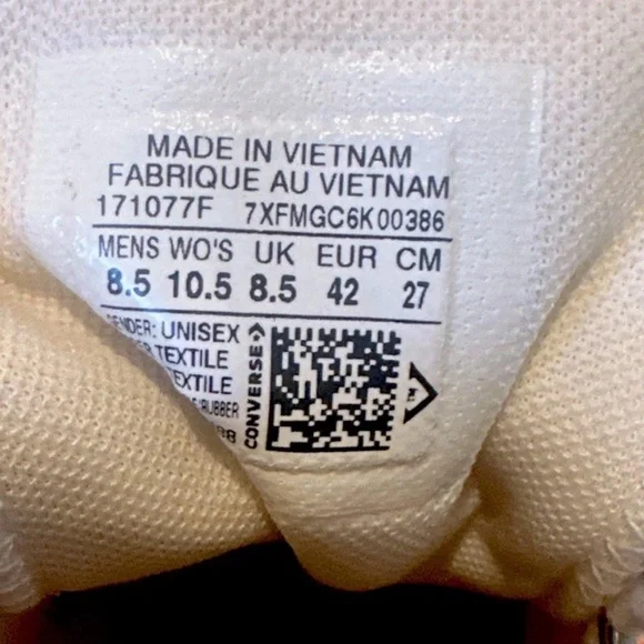 Jungle Scene Chuck Taylor High-Top Sneakers W10.5 M8.5 - Picture 8 of 10